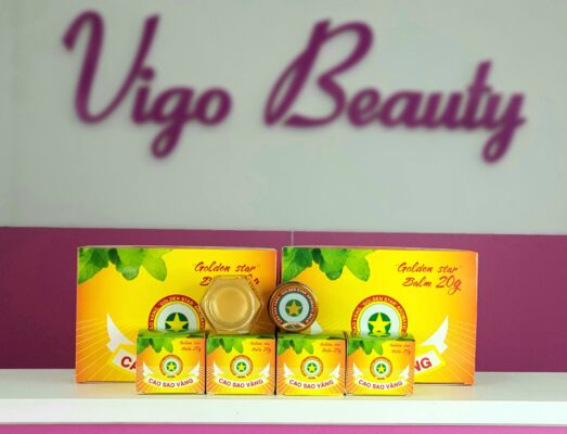 Cao sao vàng 20g được bày bán tại cửa hàng Vigo Beauty - Đà Nẵng