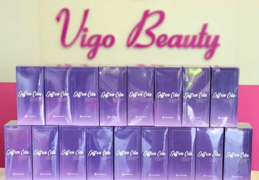 Saffron Collagen Colax được bán tại shop Vigo Beauty