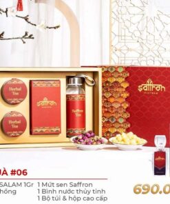Saffron quà Tết saffron bán tại Đà Nẵng, Set May mắn 01